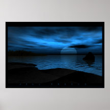 Fresque d'Azul Posters