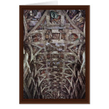 Fresque de plafond pour l'histoire de la création  carte