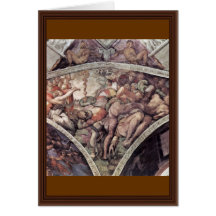 Fresque de plafond pour l'histoire de la création  cartes