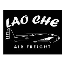 Fret aérien de LAO-CHE Cartes Postales