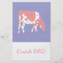 Friesian koe, Friese koe Gepersonaliseerde Folder