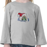Froggy dans le casquette de Père Noël T-shirt