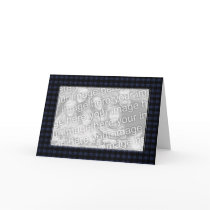 Frontière bleue et noire de modèle de carte - de p