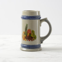 FRUITS ET LÉGUMES TASSE À CAFÉ
