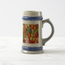 FRUITS ET LÉGUMES TASSES À CAFÉ