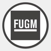 FUGM par les autocollants ronds de SAB (aucun Copy