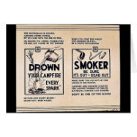 Fumeur Carte De Vœux