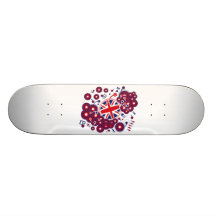 Funny_Record (UJ) Skateboard Customisable