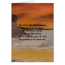 Fureur de mer carte de vœux