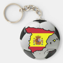 Futbol van Spanje Sleutel Hangers