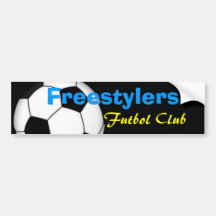 Futbolclub van Freestylers Bumpersticker