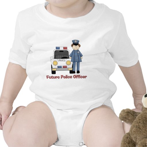 Futur mâle de policier t-shirt
