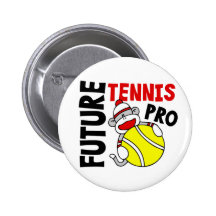 Futur pro singe de chaussette de tennis badge