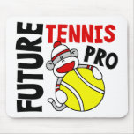 Futur pro singe de chaussette de tennis tapis de souris