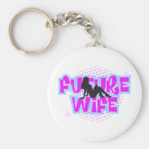Future épouse porte-clés