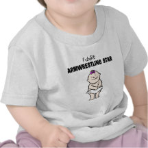 Future étoile d'Armwrestling (fille) T-shirt