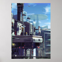 Future ville affiches