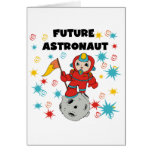 Futurs T-shirts et cadeaux d'astronaute Carte De Vœux