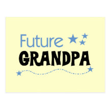 Futurs T-shirts et cadeaux de grand-papa Carte Postale