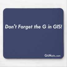 G dans les GIS Mousepad Tapis De Souris