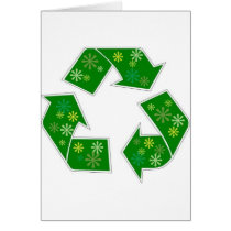 Ga Groen Recyclen Flower power kaarten