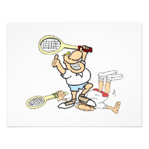 Gagnant de tennis invitations personnalisées