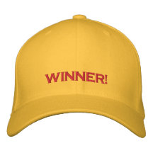 "GAGNANT ! ", PAC DE JOUEUR DE JEU DE PC CASQUETTES BRODÉES