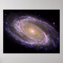 Galaxie en spirale M81 Posters