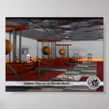 Galleria Obscura DE Monde Morte Afdruk