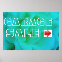 garage sale poster