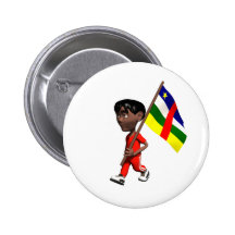 Garçon centrafricain badges avec agrafe
