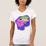 Garçon d'amant (arrière - plan pourpre) t-shirt