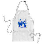 Garçon de Delft et chat bleus et néerlandais Tablier