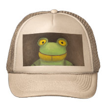 Garçon de grenouille casquette de camionneur