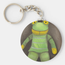 Garçon de grenouille porte-clés
