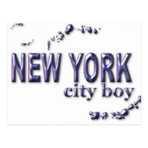 Garçon de New York City Carte Postale