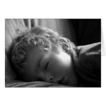 Garçon de sommeil carte