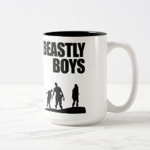 Garçons bestiaux tasse à café