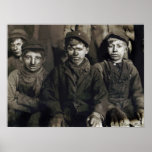 Garçons de briseur de Pittston par Lewis Wickes Hi Posters