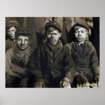 Garçons de briseur de Pittston par Lewis Wickes Hi Posters