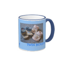 garçons de jumeaux mugs à café