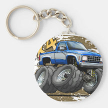 Garde forestière bleue de W 83-88 Porte-clés