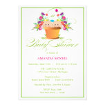 Garden Baby Shower Invitation  |  Twins invitations