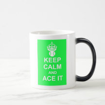 Gardez le calme et Ace le tasse Morphing