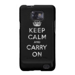 Gardez le calme et continuez coque samsung galaxy SII