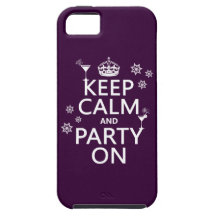 Gardez le calme et la partie dessus - toutes les c coques iPhone 5
