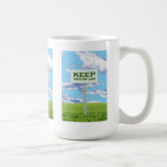 Gardez-le tasse de l'environnement propre