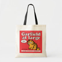 Garfield au grand sac fourre-tout