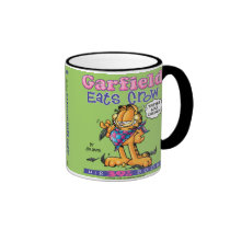 Garfield eet de Mok van de Kraai mokken