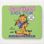 Garfield eet Kraai Mousepad Muismatten